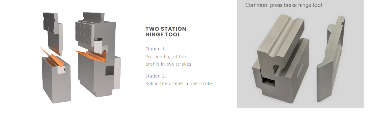 High-quality Press Brake Hinge Forming Tool 