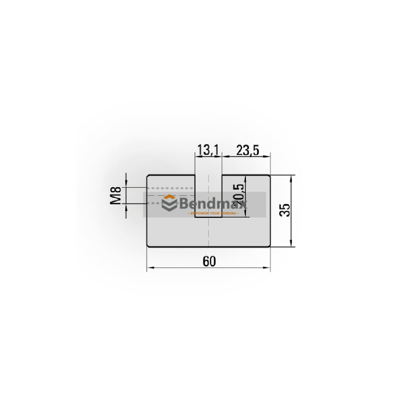 European Type Press Brake Die Holder