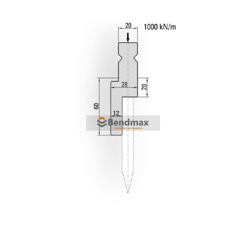 bendmax fattening/hemming punches/top tools 15755 bendmax fattening/hemming punches/top tools 15755