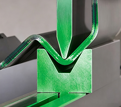 HEAVY DUTY PUNCH  with  SINGLE v-DIE  